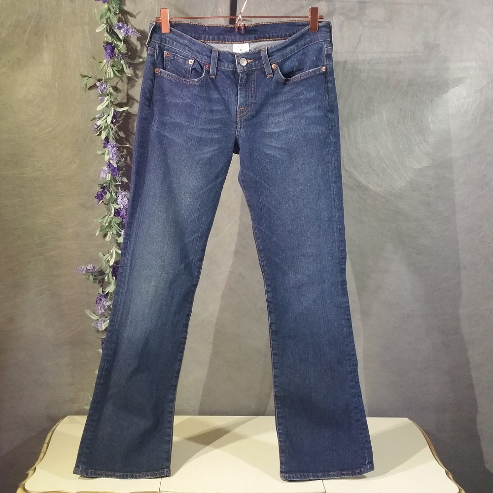 Lucky Brand 8C1R020 Low Rise Flare Jeans Dungarees - Women's 28